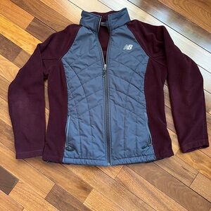 New balance, size large fleece zipper up